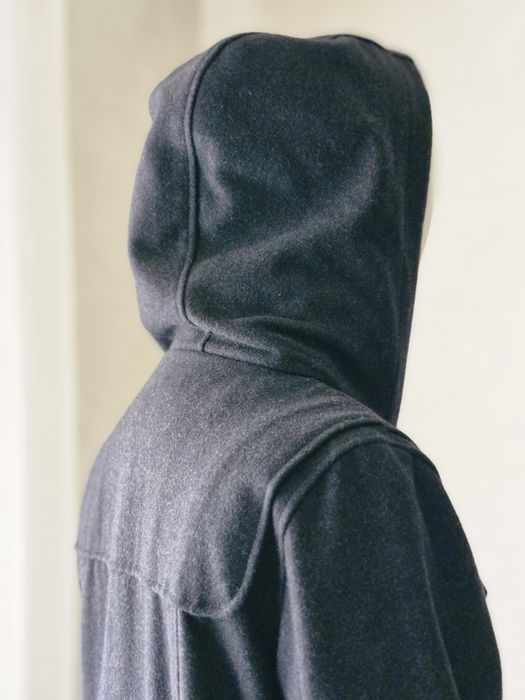 Дафлкот у благородному антрацитовому відтінку