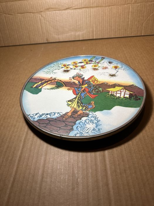 Zabytkowa waza podstawka naczynie PRL antyk Retro