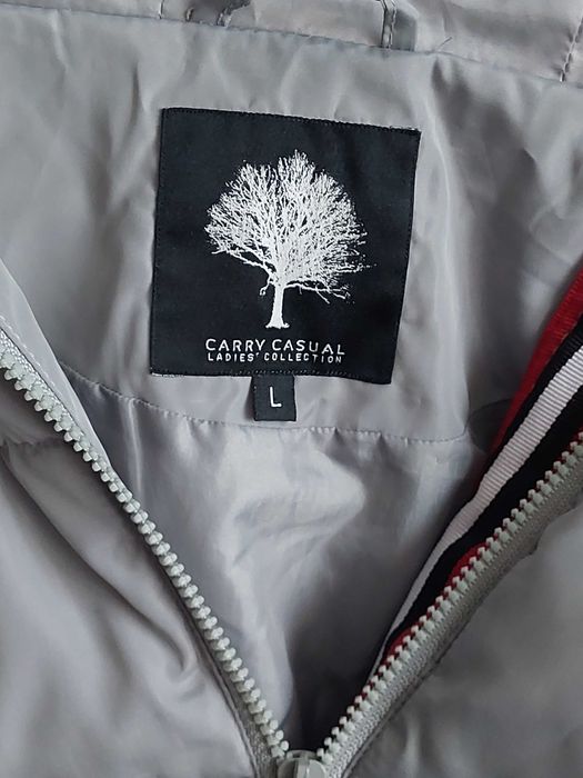 Kurtka damska  z kapturem roz,L