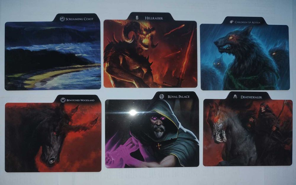Аксесуари для настільної гри Sorcerer + роздільники для карт MTG