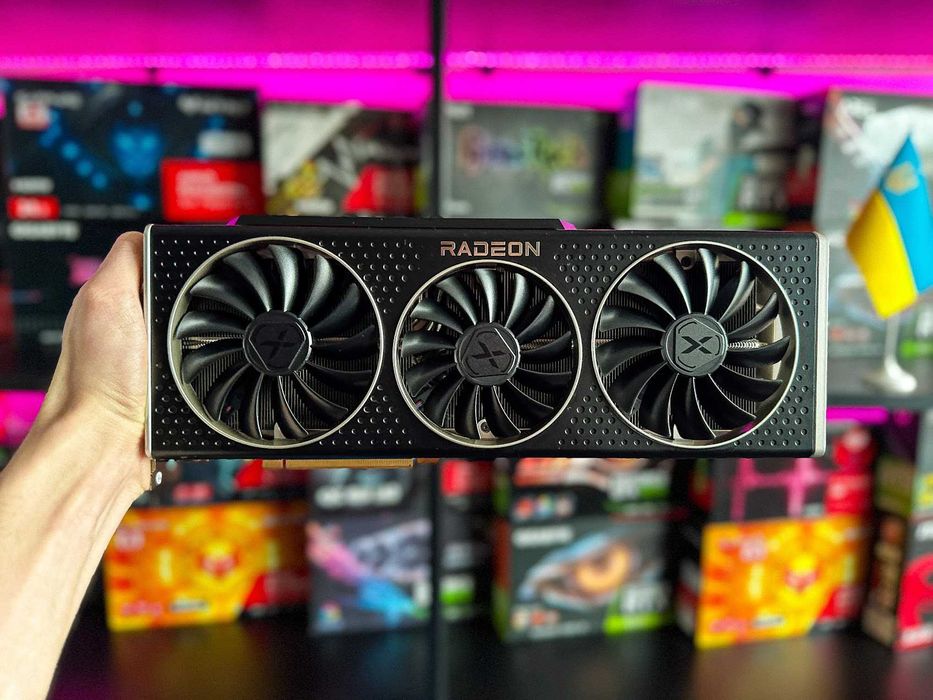 Гарантія! XFX Qick 319 RX 6800 16GB ігрова відеокарта ддля пк ТехноБро