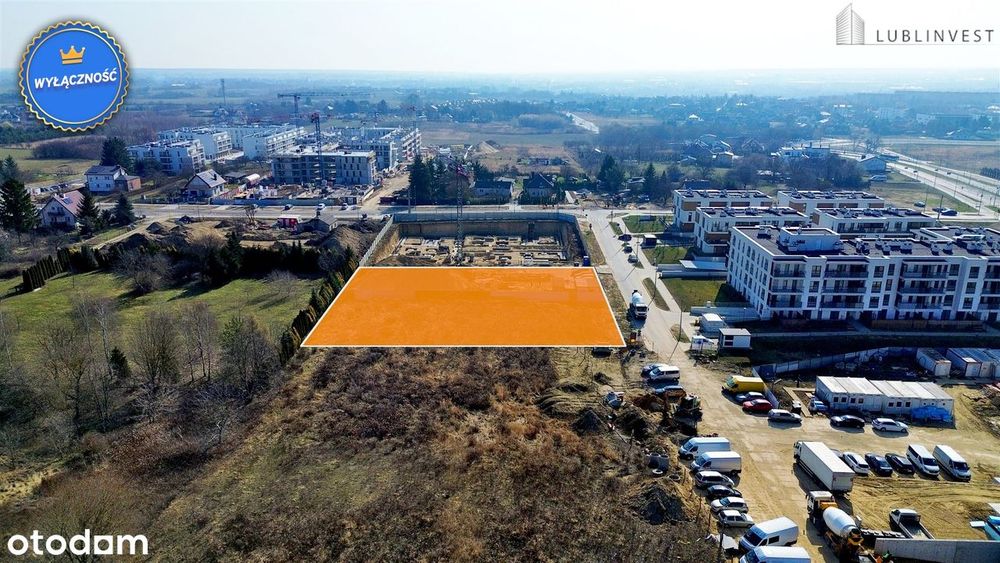 Działka usługowa - ul. Narcyzowa