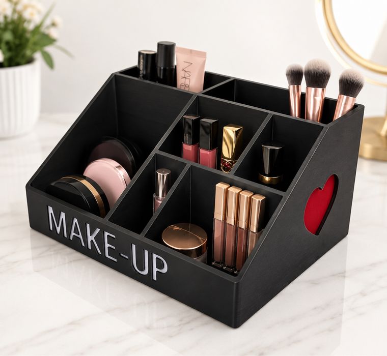Organizador de Maquilhagem e Acessórios “MAKE-UP” | Impressão 3D