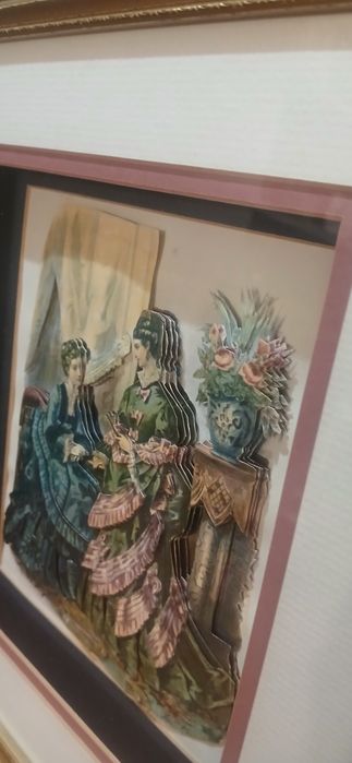 Вінтажна  картина (вікторіанської епохи)