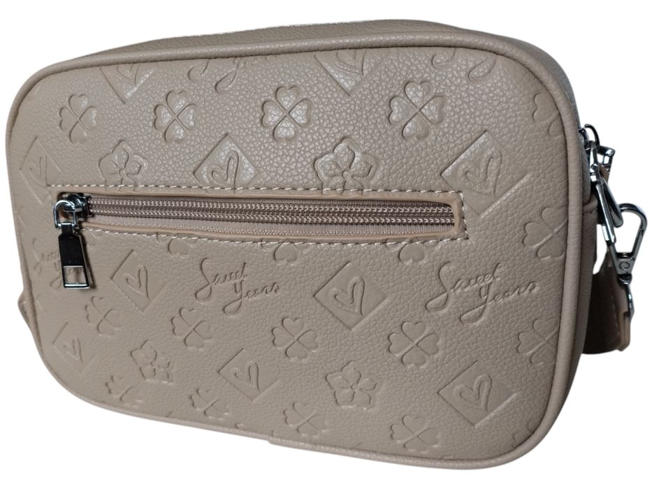 Torebka Damska Listonoszka W Miejskim Stylu Brązowa