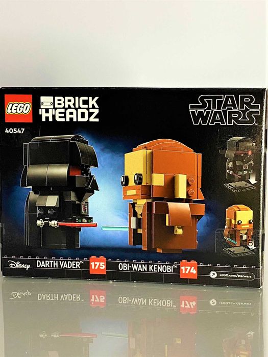 LEGO BrickHeadz 40547 Obi-Wan Kenobi i Darth Vader