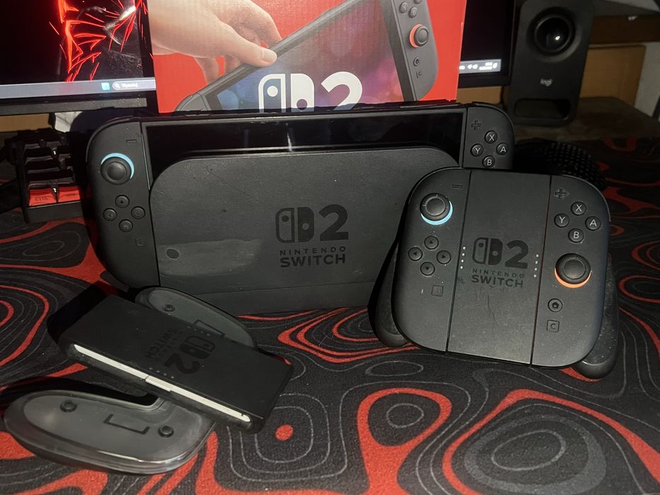 Nintendo Switch 2 + 2 pary Joy-Con + gry cyfrowe