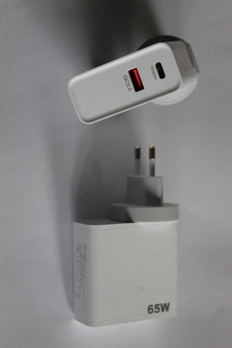 Зарядний пристрій блок живленя 20V 65W швидка зарядка смартфон ноутбук