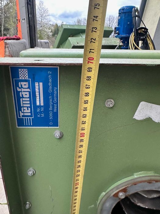 Wentylator promieniowy do transportu pneumatycznego 4 kw