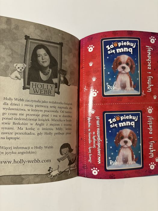 Zestaw 3 książek Seria: Zaopiekuj się mną, Holly Webb