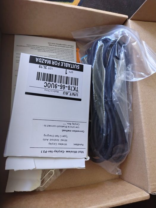 Moduł multimedialny USB AUX do Mazdy