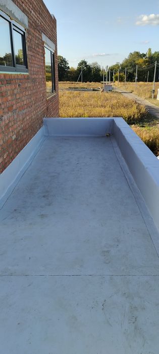 Монтаж ПВХ / ТПО мембрани Плоский дах Плоска мембранна покрівля