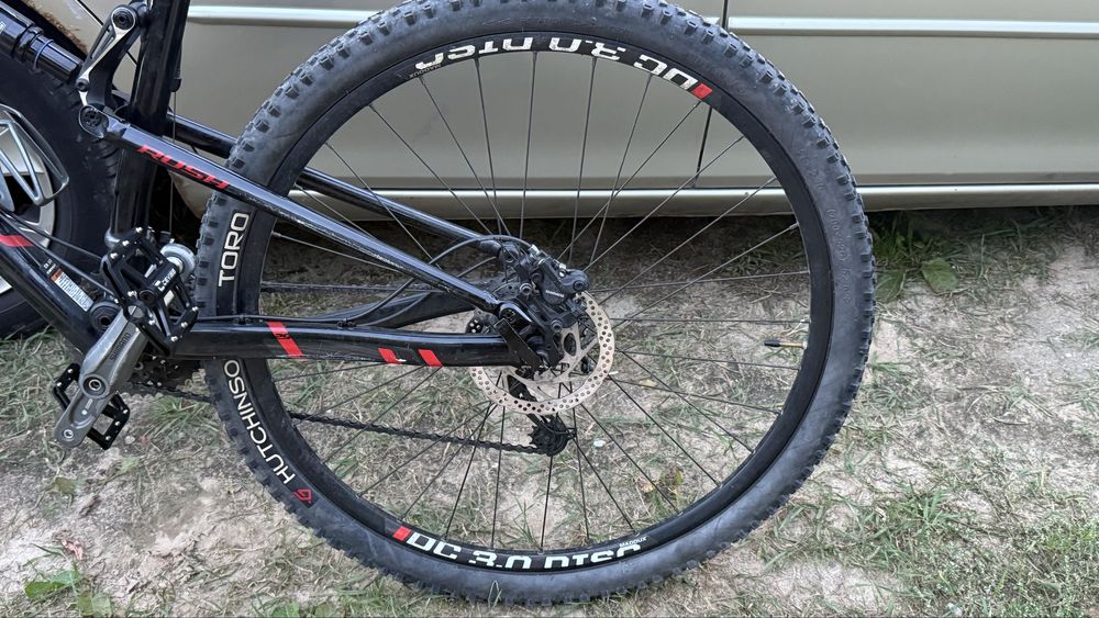 Cannondale Rush — full-suspension MTB, RockShox, ok. 29”,