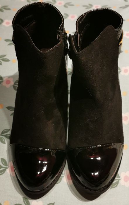Buty botki kozaki trapery sztyblety zdobienia obcas