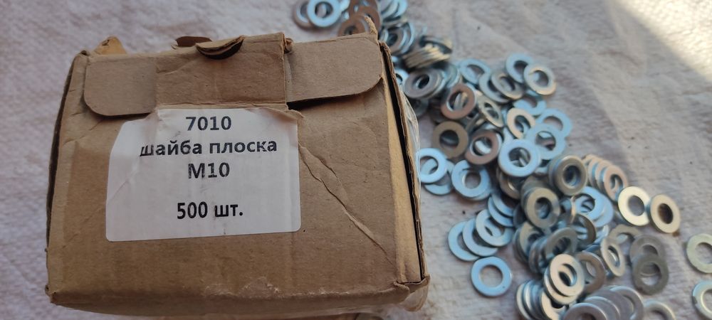 Шайба плоска М10, DIN125