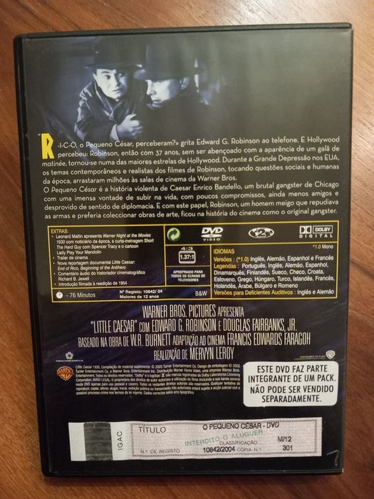 O Pequeno César (Douglas Fairbanks,Jr.)