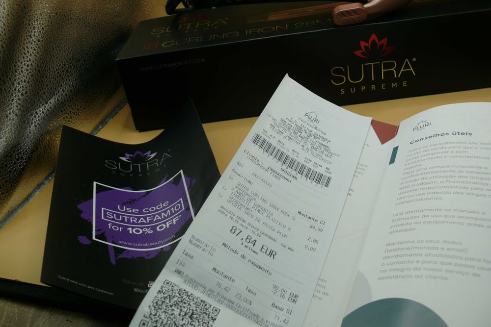 Ferro de cabelo Sutra Supreme