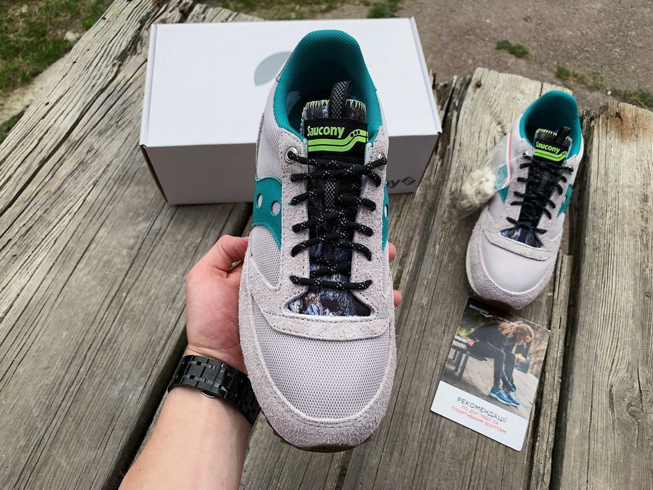 Мужские кроссовки Saucony Jazz 81 70641-2s Cream Green РАСПРОДАЖА