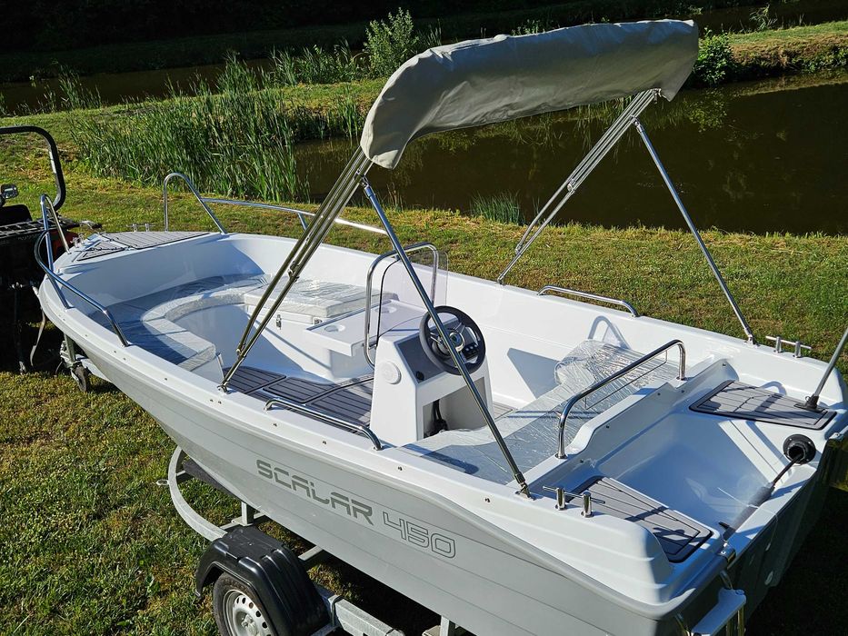 Łódź motorowa, rekreacyjna, wędkarska SCALAR 450