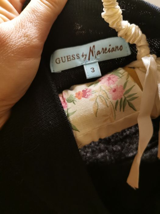 Guess by Marciano sweterek bolerko 100% wełna merynosa