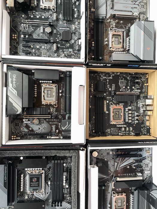 ОПТ / Материнські плати з Європи / MSI, ASUS ROG, Gigabyte, / Коробка K24770-796 / повернення з Амазону