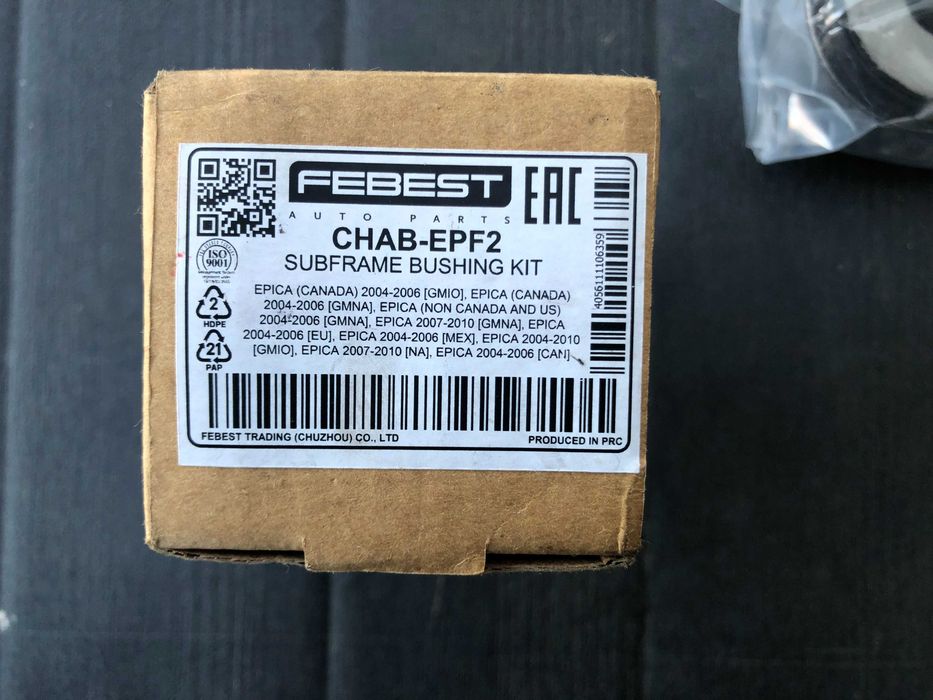 Casquilhos Chevrolet EPICA subframe