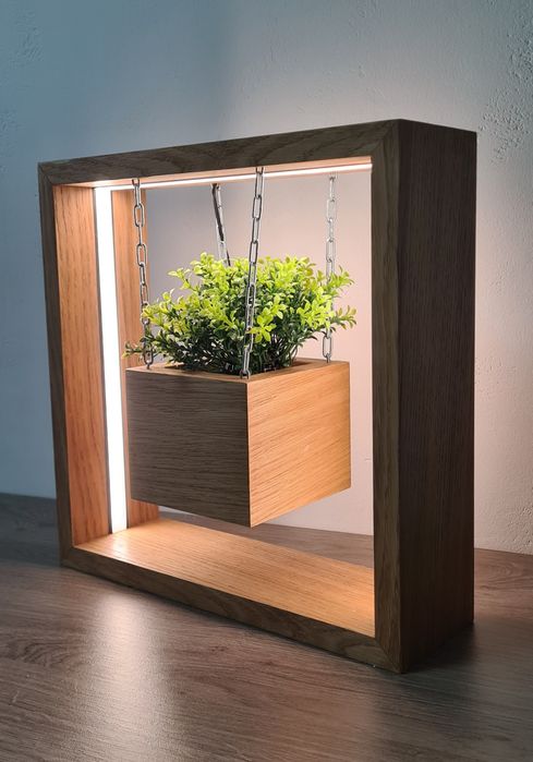 декоративний настільний світильник-інсталяція(акумуляторний)