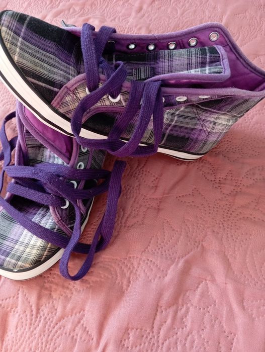 Trampki damskie fioletowe rozmiar 38