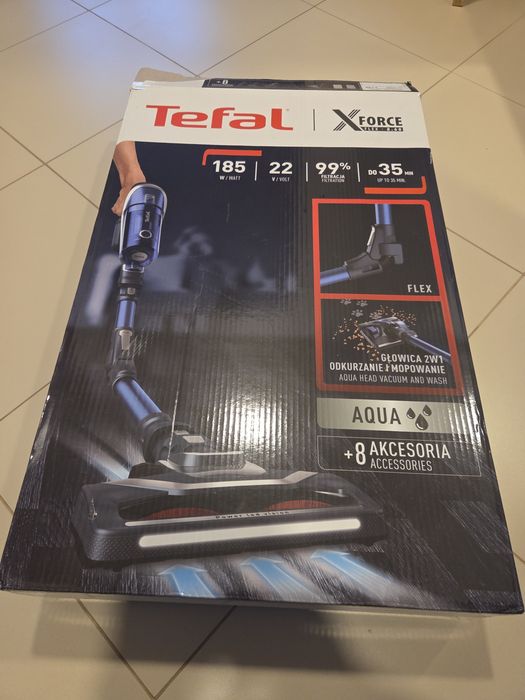 Odkurzacz bezprzewodowy stojący Tefal x-force flex 8.60 185 watt