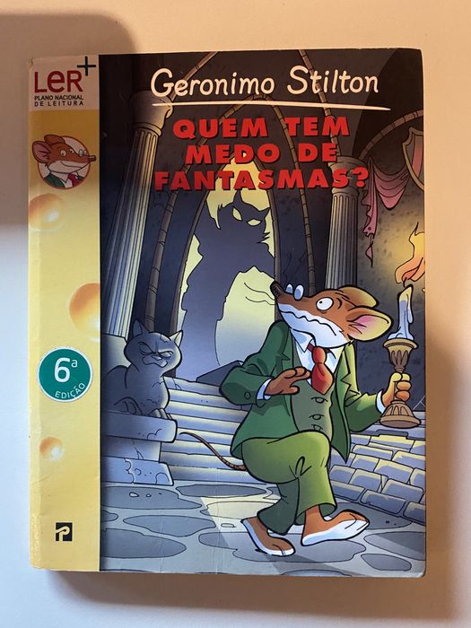Geronimo Stilton quem tem medo de fantasmas