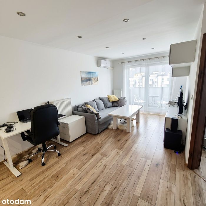 2 pokoje 41 m² | Wieliczka | klimatyzacja | balkon | wyposażone