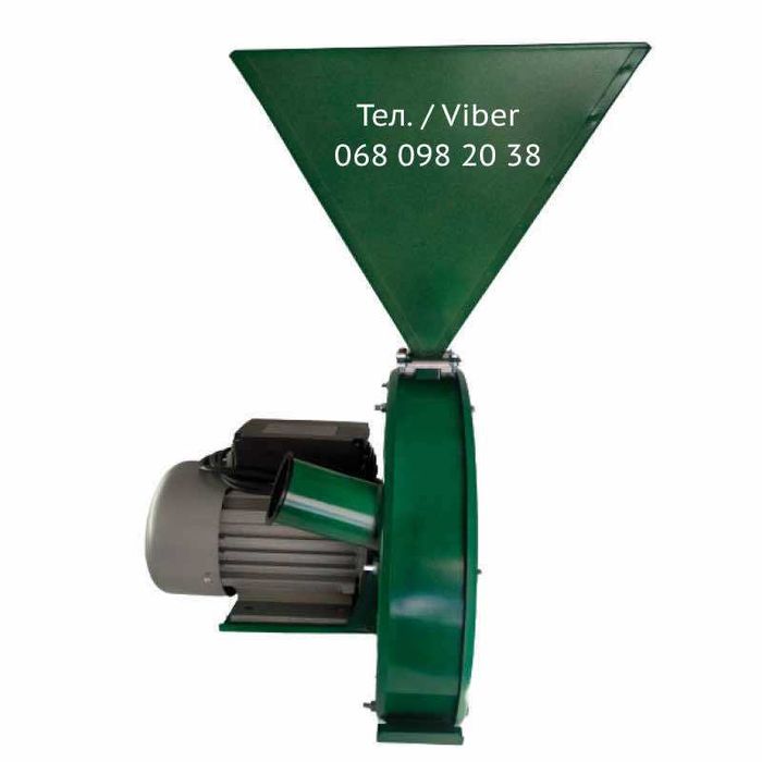 Зернодробилка ЛАН-3, чугун, 2.5 кВт. ДКУ, крупорушка, млин, дертемолка