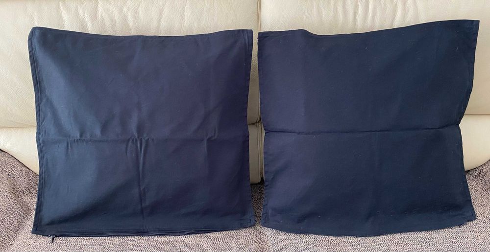 Capas de almofada pretas