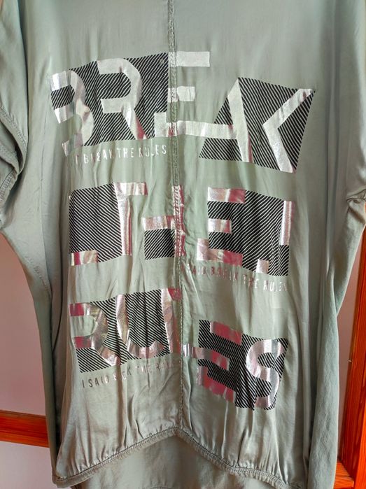 Damska bluzka krótki rękaw