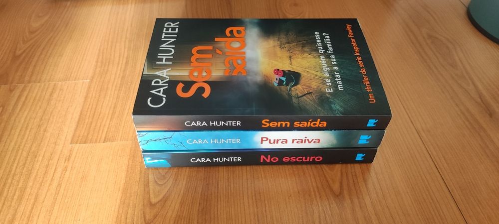 Pack 3 livros Cara Hunter