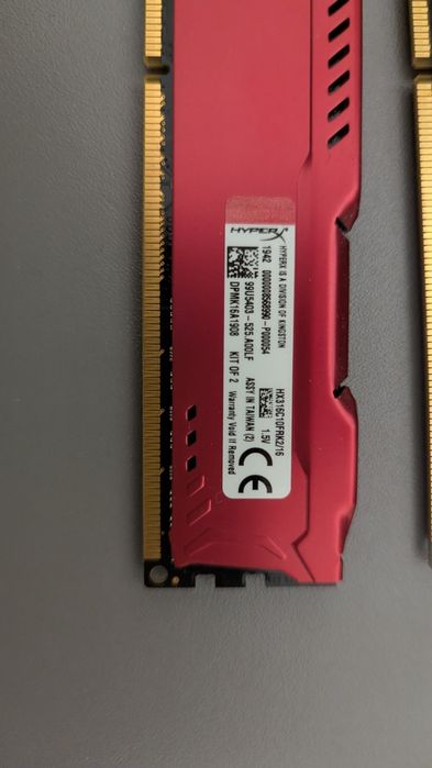 HyperX Fury RAM оперативная память DDR3 8Gb