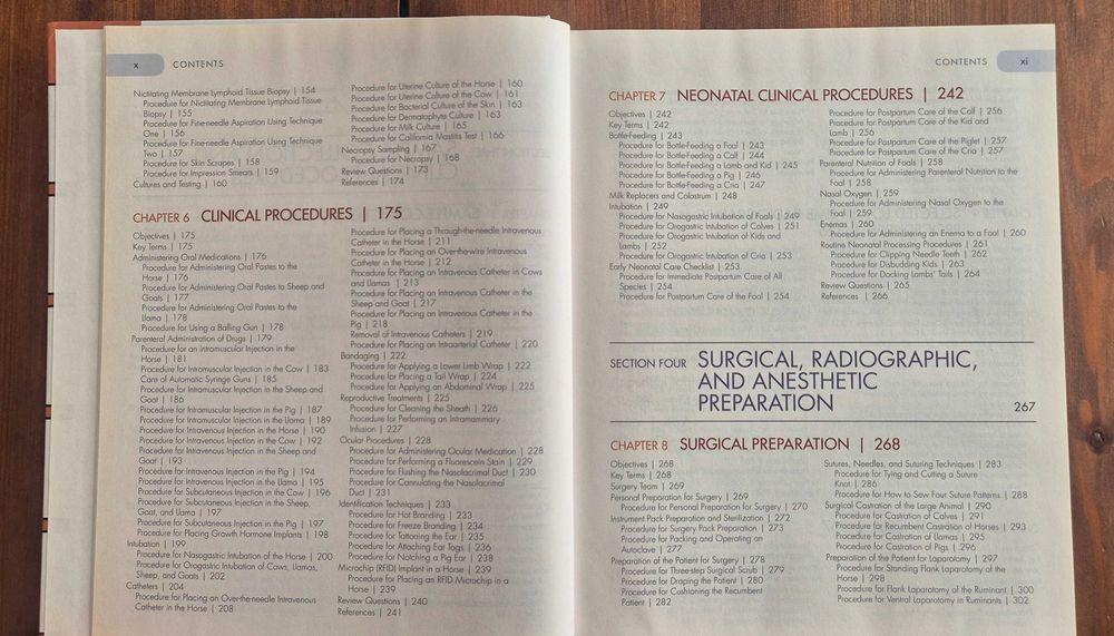Livro de veterinaria - Veterinary Clinical Procedures in large animal practice second edition