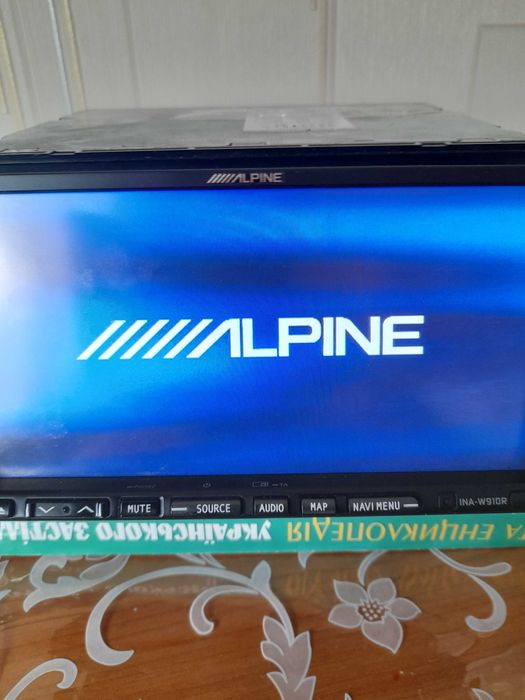 процессорная магнитола ресивер alpine ina w 910r
