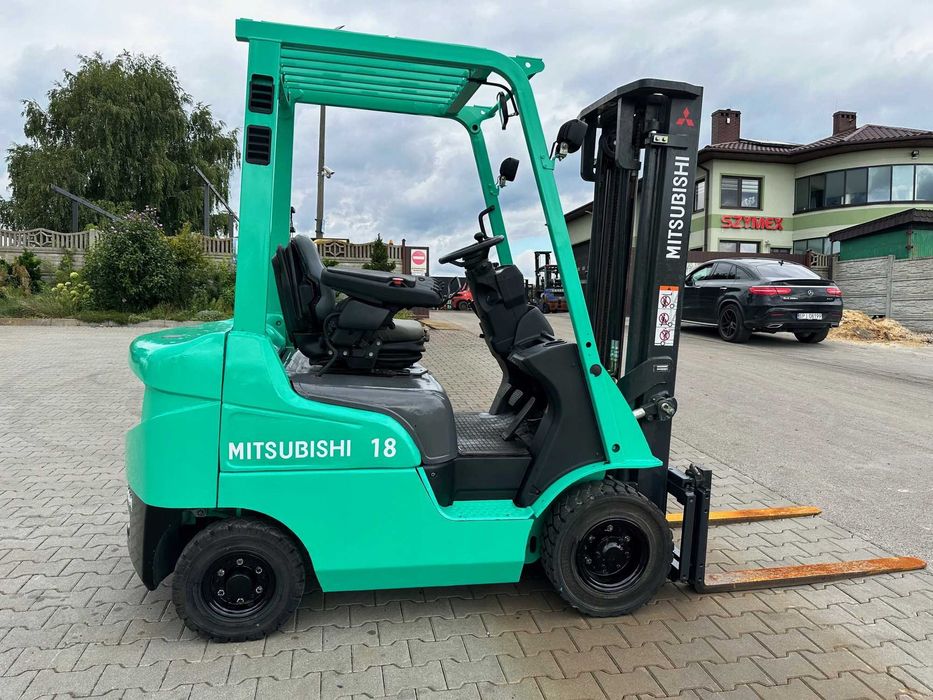 wózek widłowy MITSUBISHI FD18NT diesel 1800kg 3.30m 2017' rok 7900mtg
