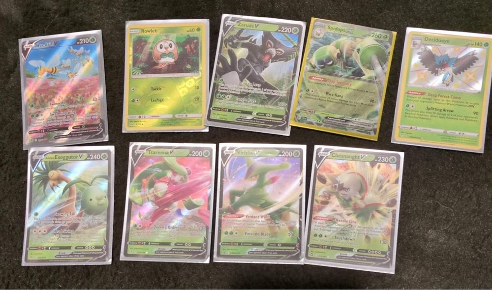 Oryginalne karty pokemon na sztuki