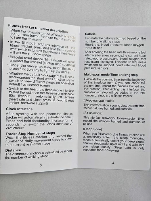 ANCwear Fitness Tracker Watch