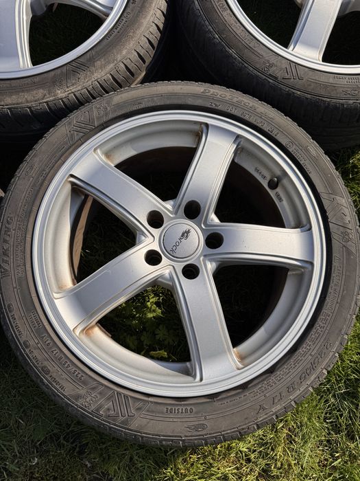 Felgi aluminiowe TEC AS2 17" 5x112 + opony Viking ProTech