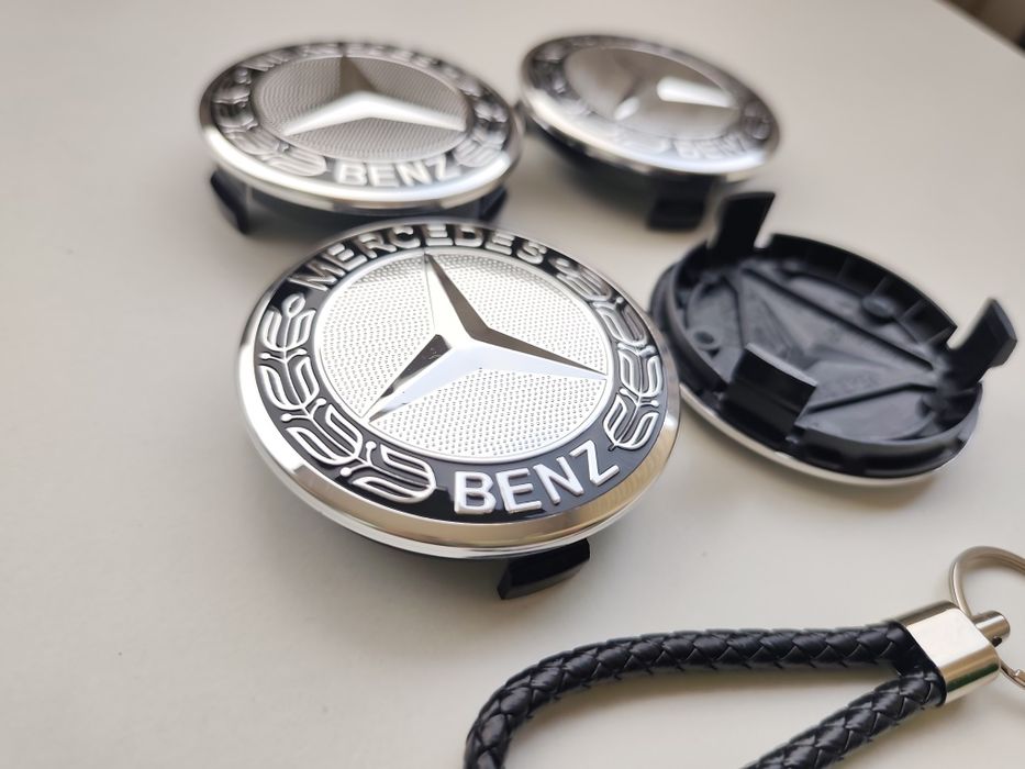 Centros de jante / Tapa Cubos / Hub Caps Mercedes - Benz 75mm