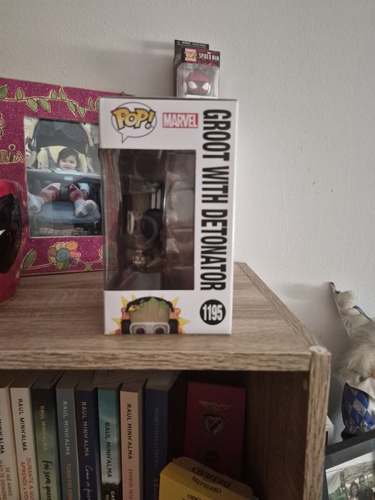Funko Pop Marvel I Am Groot - Groot With Detonator  1195