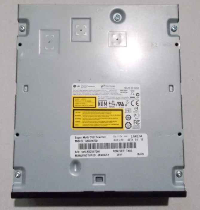 Оптический привод Lg GH22NS50 SATA DVD+/-RW