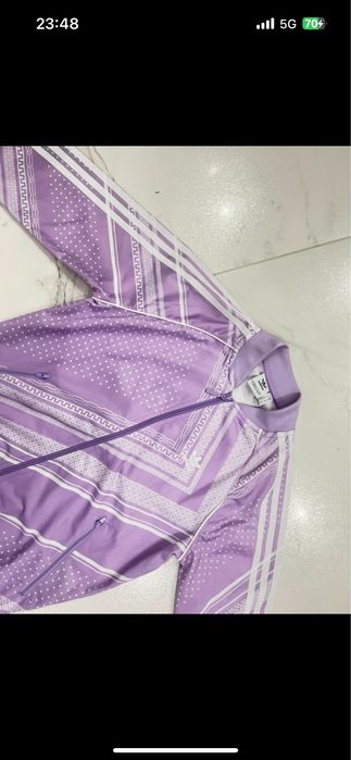 Bluza Adidas Fioletowa Sportowa Modna