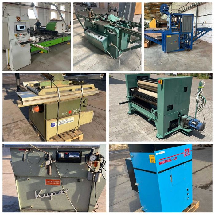 Продаж Деревообробних верстатів та обладнання CHDK WOODTECH