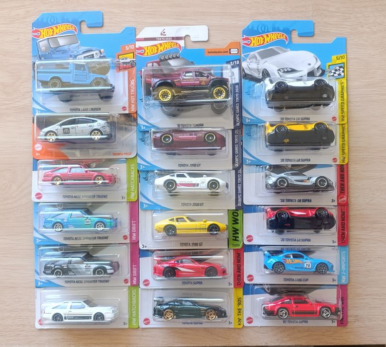Машинки Hot Wheels, Matchbox Audi, Honda, Mitsubishi , Toyota