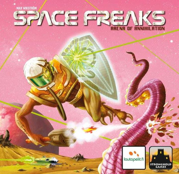 Space Freaks, gra planszowa. Unikat! ENG