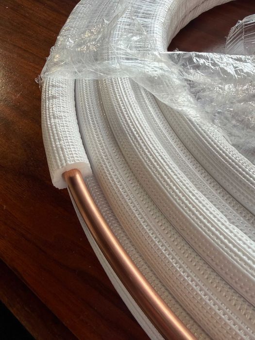 Tubo cobre Isolado Ar Condicionado